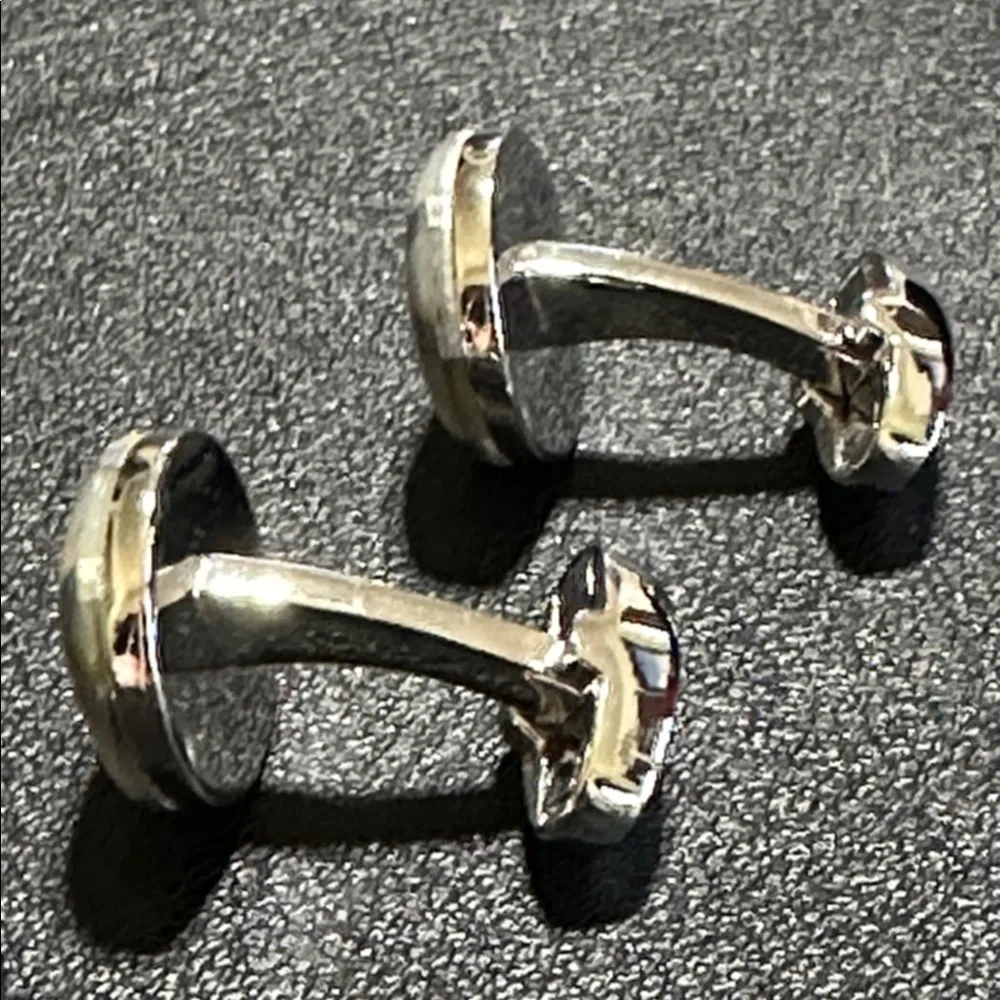 Joseph Abboud Checkered Mother Of Pearl Cufflinks
